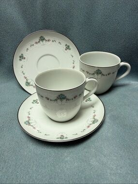 Noritake 1950’s Royal Roman Teacup and Saucer Set